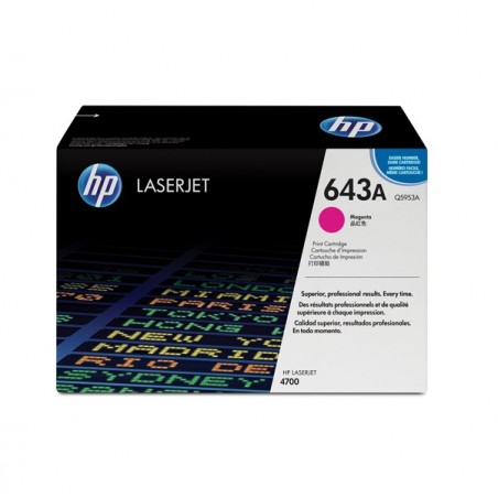 Hp Toner originale 643A Magenta Q5953A 10.000 pag