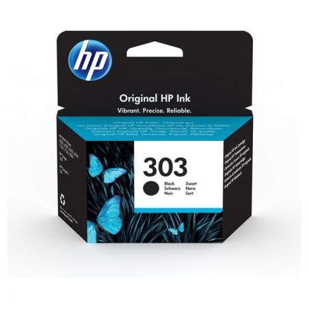 Hp Cartuccia ink originale 303 Nero T6N02AE 200 pag
