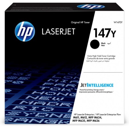 Hp Toner originale 147Y Nero W1470Y 42.000 pag