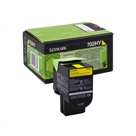 Lexmark Toner Giallo 70C2HY0 return program 3.000 pag