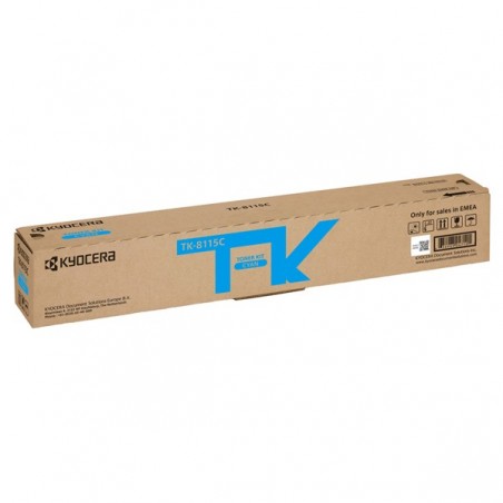 Kyocera/Mita Toner Ciano TK8115C 1T02P3CNL0 6.000 pag
