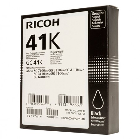 Ricoh Toner Nero 405761 2.500 pag