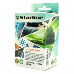 Starline Cartuccia ink per Brother Nero LC980BK 16ml