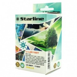 Starline Cartuccia ink per Brother Giallo LC980Y 16ml