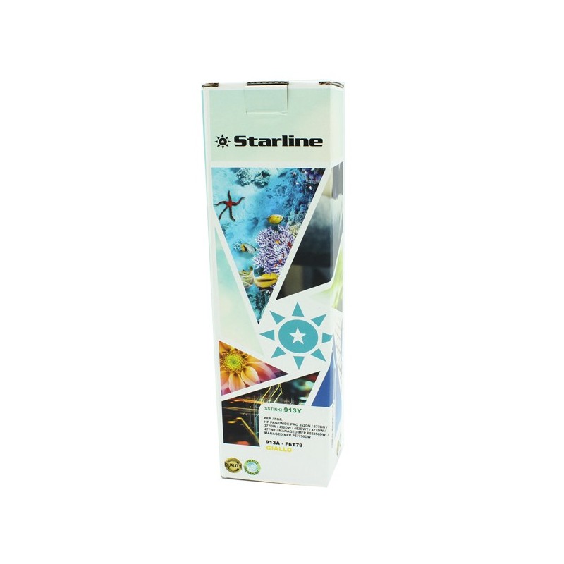 Starline Cartuccia ink Compatibile per HP 913 Giallo