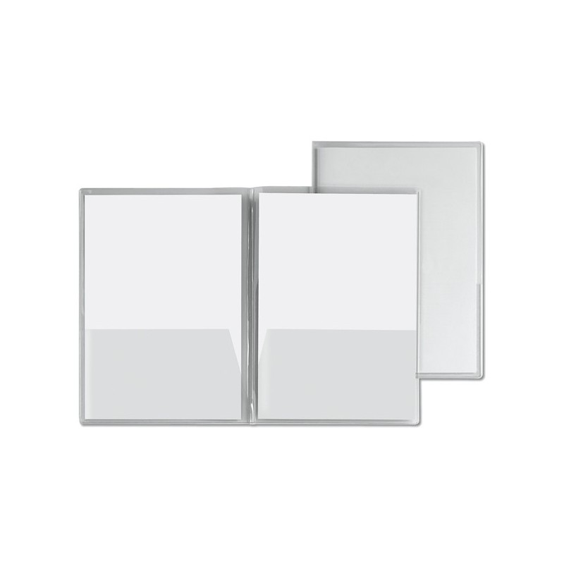 Cartelline con tasche Capri 69/T2 PVC 21 x 29,7 cm cristallo Sei Rota conf. 5 pezzi