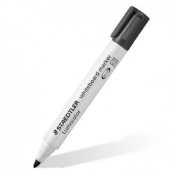 Pennarelli Lumocolor whiteboard 351 punta tonda tratto 2 mm nero Staedtler