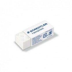 Gomma Rasoplast 43 x19 x13 mm per matita bianca Staedtler conf. 30 pezzi