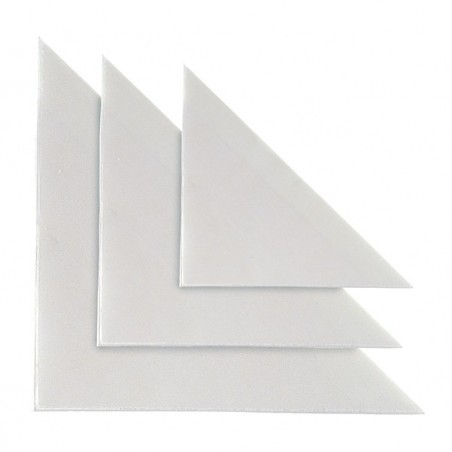 Busta autoadesiva TR 13 triangolare PVC 13 x 13 cm trasparente Sei Rota conf. 10 pezzi