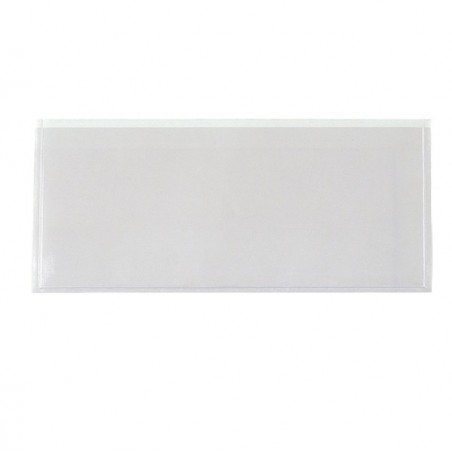 Busta autoadesiva TR 22 rettangolare PVC 22 x 10 cm trasparente Sei Rota conf. 10 pezzi
