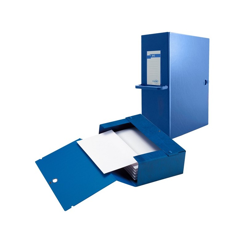 Scatola archivio Big con maniglia dorso 12 cm 25 x 35 cm blu Sei Rota