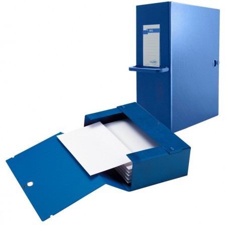 Scatola archivio Big 200 con maniglia dorso 20 cm 25 x 35 cm blu Sei Rota