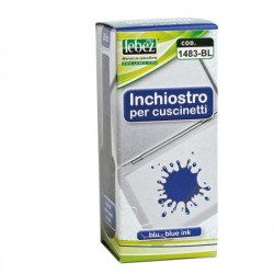 Inchiostro per cuscinetti 30 ml senza olio blu Lebez