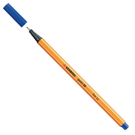 Fineliner Point 88 tratto 0,4 mm blu scuro 41 Stabilo