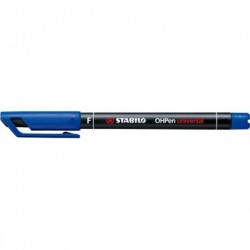 Pennarello OHPen universal permanente 842 punta fine 0,7 mm blu Stabilo