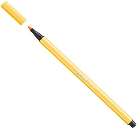 Pennarello Pen 68 giallo 44 Stabilo