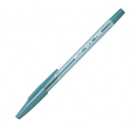 Penna a sfera BP S punta fine 0,7 mm verde Pilot