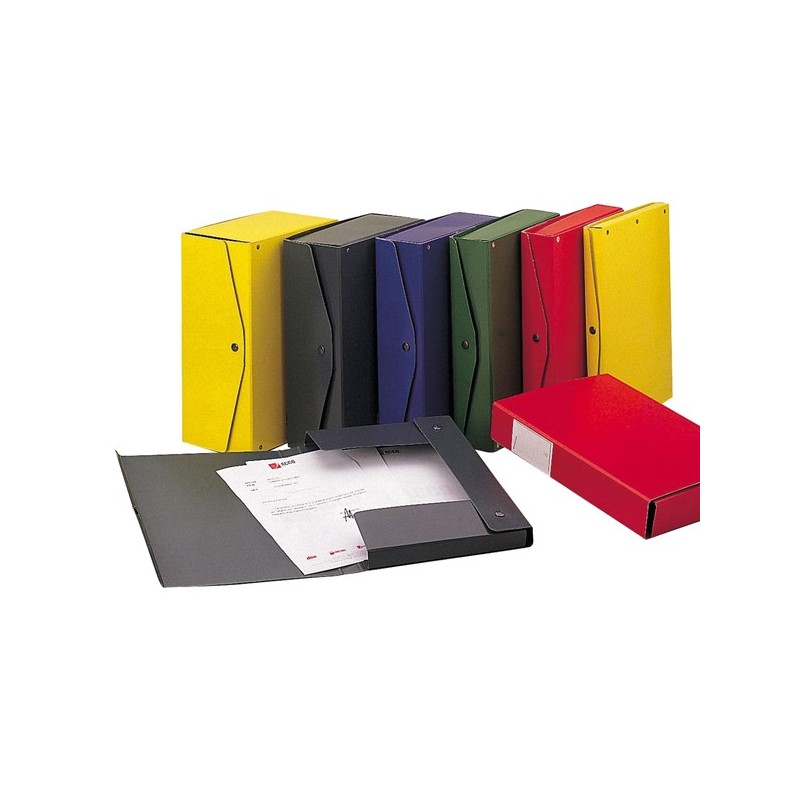 Scatola archivio Project dorso 10 cm 25 x 35 cm verde Esselte