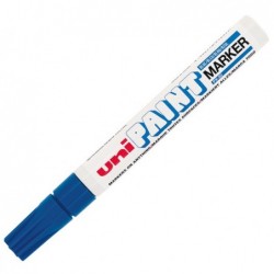 Marcatore Uni Paint PX20 punta 2,8mm blu Uni Mitsubishi