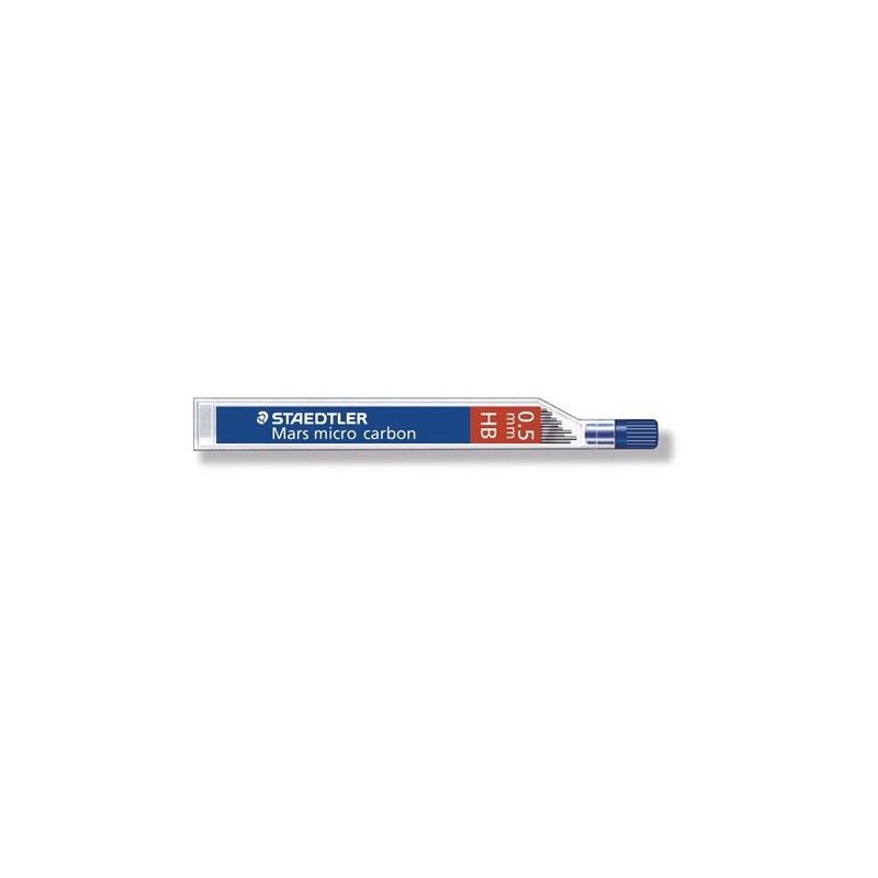 Astuccio 12 Mine Mars Micro mina 0,5mm gradazione HB Staedtler conf. 12 astucci