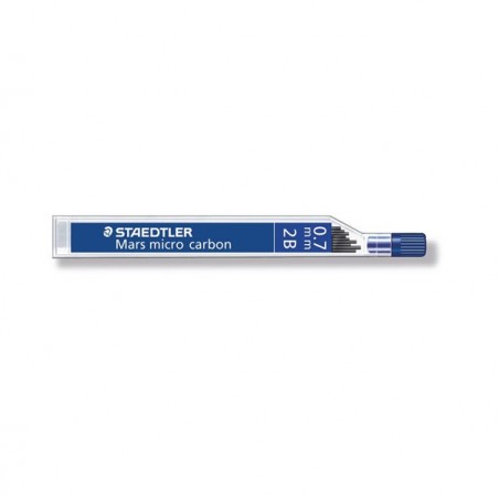Astuccio 12 Mine Mars Micro mina 0,7mm gradazione 2B Staedtler conf. 12 astucci
