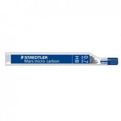 Astuccio 12 Mine Mars Micro mina 0,7mm gradazione HB Staedtler conf. 12 astucci