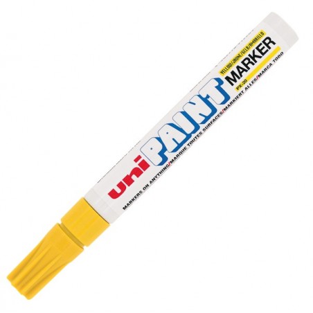 Marcatore Uni Paint PX20 punta 2,8mm giallo Uni Mitsubishi
