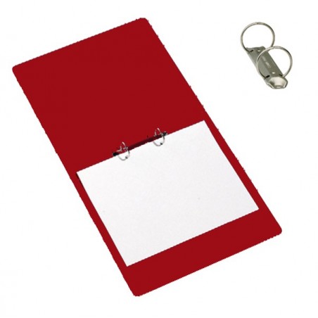 Raccoglitore Presspan 2 anelli 25 mm dorso 3 cm 25x33 cm rosso Cartotecnica del Garda