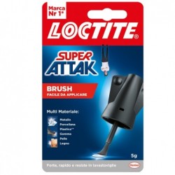 Colla Super Attak Easy Brush 5 gr trasparente Loctite