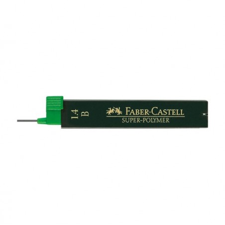 Mine in grafite mina 1,4mm gradazione B Faber Castell astuccio 6 mine