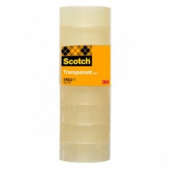 Nastro adesivo 508 1,9 cm x 33 m trasparente Scotch torre 8 rotoli