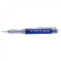 Penna a sfera a scatto Tratto 3 punta 1,0mm tratto 0,5mm blu Tratto