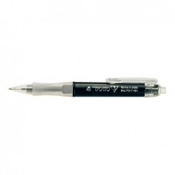 Penna a sfera a scatto Tratto 3 punta 1,0mm tratto 0,5mm nero Tratto