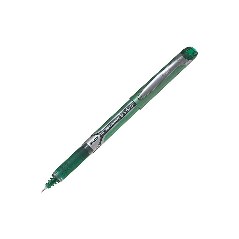 Roller Hi Tecpoint V5 Grip punta 0,5mm verde Pilot