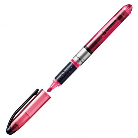 Evidenziatore Stabilo Navigator punta scalpello tratto da 1,04,0mm rosa Stabilo