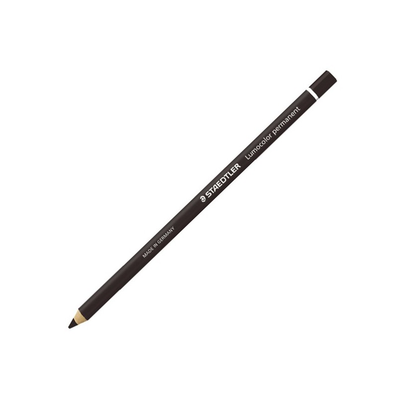 Matita Lumocolor® Glasochrom permanente nero Staedtler