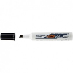 Pennarello Whiteboard Marker Velleda 1791 punta a scalpello da 3,3mm a 4,6mm nero Bic