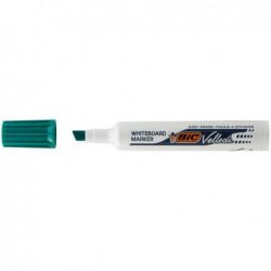 Pennarello Whiteboard Marker Velleda 1791 punta a scalpello da 3,3 a 4,6mm verde Bic