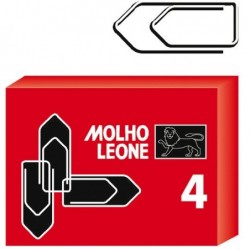 Fermagli zincati n. 4 3,2 cm Molho Leone conf. 100 pezzi