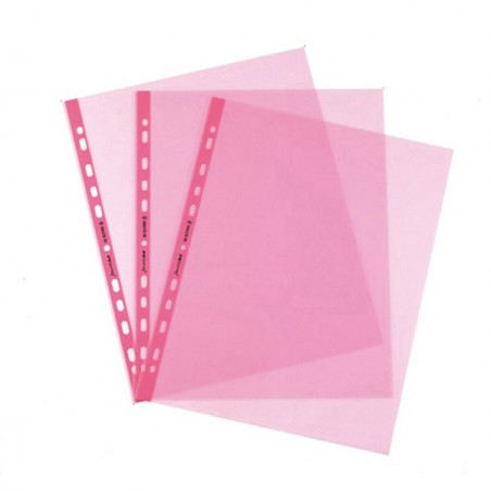 Buste forate Favorit Art Superior liscio 22x30 cm rosa Favorit conf. 25 pezzi