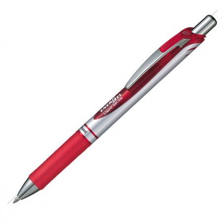 Roller a scatto Energel XM Click punta 0,7 mm rosso Pentel