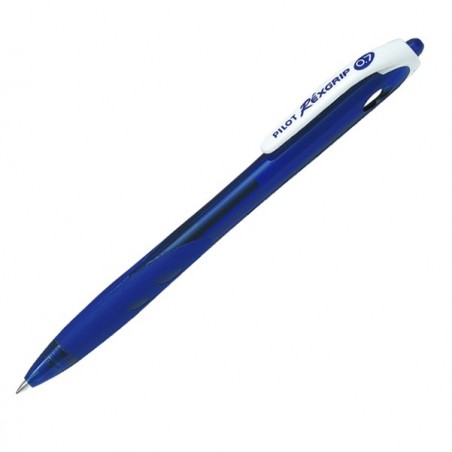 Penna a sfera a scatto Rexgrip Begreen punta 0,7mm blu Pilot