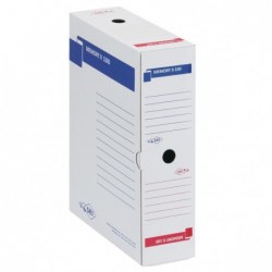 Scatola archivio Memory X100 25x35 cm dorso 10 cm bianco Sei Rota