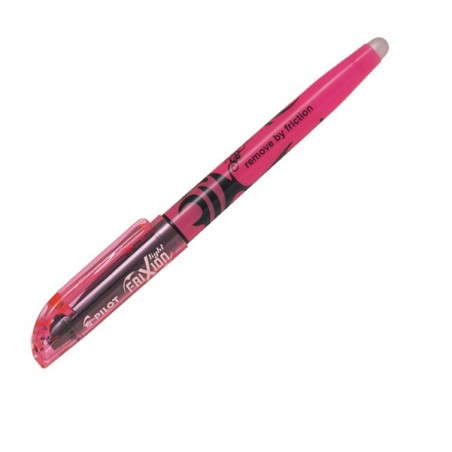 Evidenziatore cancellabile Frixion Light punta a scalpello 4,0 mm tratto 3,3 mm rosa Pilot