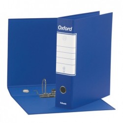 Registratore Oxford G83 dorso 8 cm commerciale 23x30 cm blu Esselte