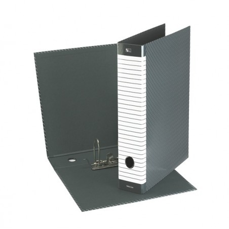 Registratore Delso Line G14 dorso 5 cm protocollo 23x33 cm grigio Esselte