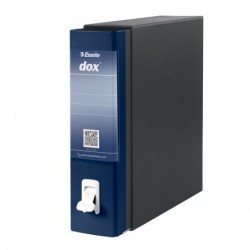 Registratore Dox 1 dorso 8 cm commerciale 23x29,7 cm blu Esselte