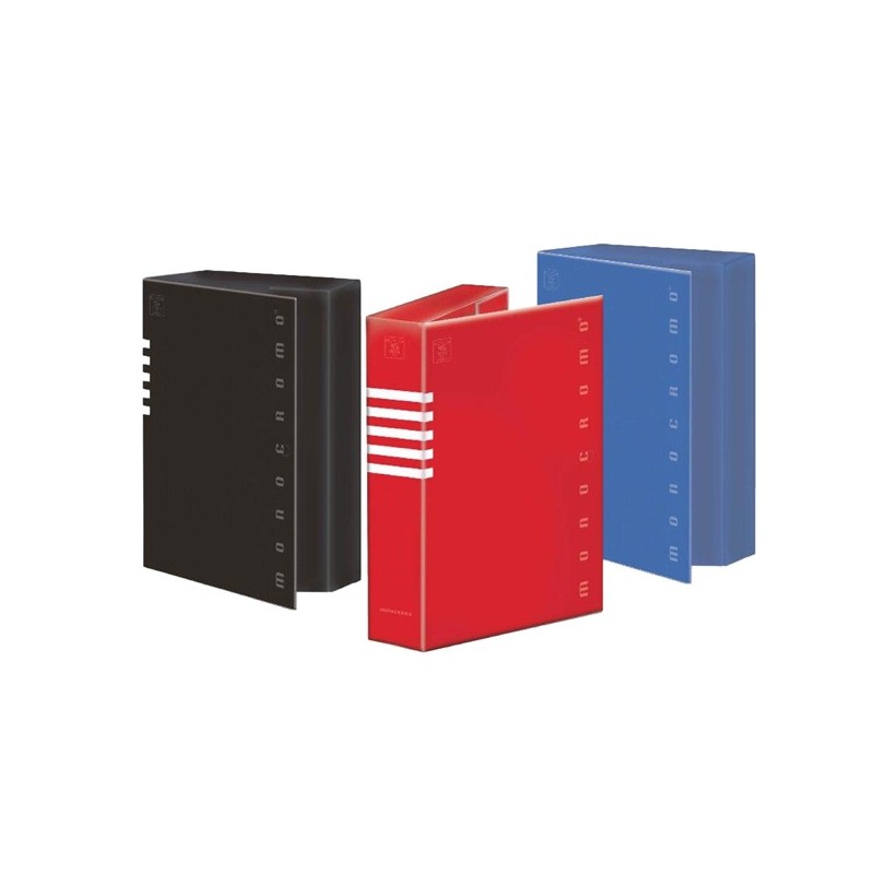 Cartella progetto Monocromo con elastico dorso 7 cm colori assortiti Pigna