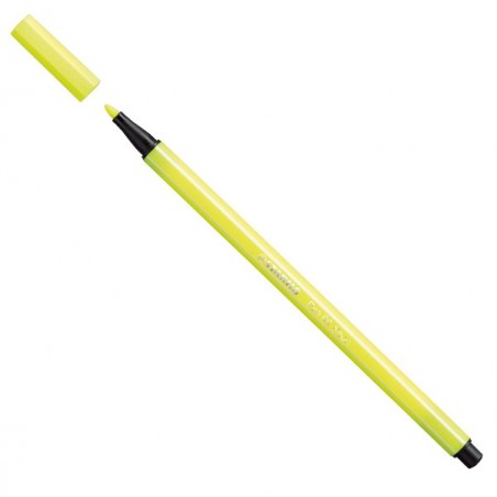 Pennarello Pen 68 giallo neon 024 Stabilo