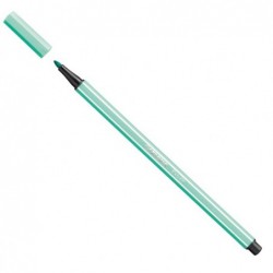 Pennarello Pen 68 verde ghiaccio 13 Stabilo